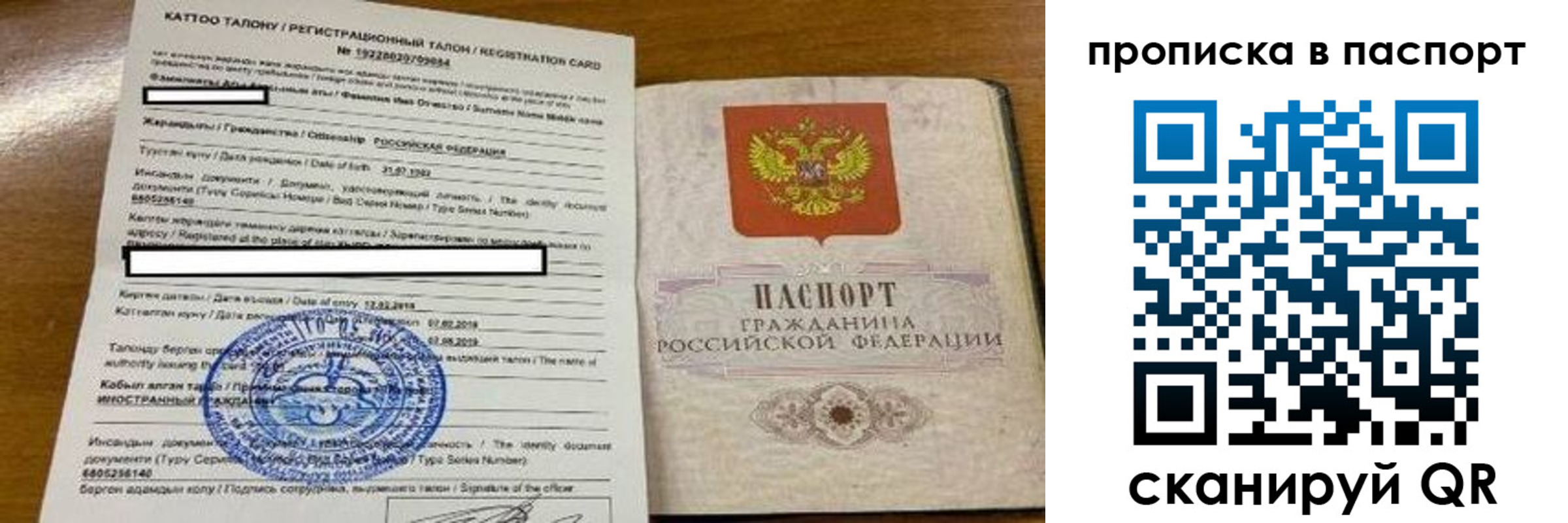 прописка штамп в Нелидово